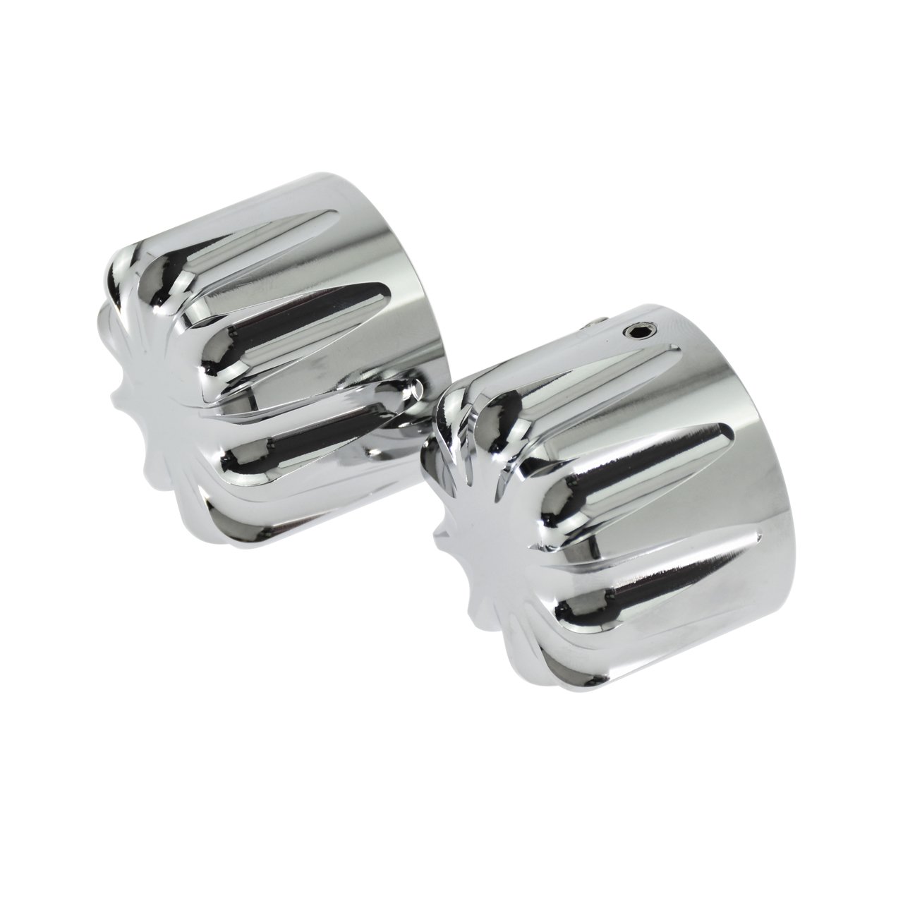 Copridadi Assale Anteriore Per Harley - Cromati, Compatibili Con Touring E Softail - Foto 9