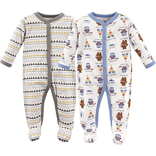 Image of Luvable Friends Unisex Baby Cotton Sleep and Play