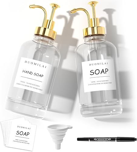 Dispensador de jabón para platos dispensador de jabón de manos bomba dispensadora de jabón de cocina etiquetas de jabón de manos 169 onzas 169fl oz