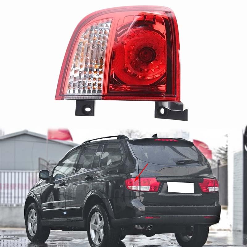 Tylne światło dla Ssangyong Kyron, lampa LED światła hamulcowe, wodoodporne tylne światła, światła drogowe, wymiana części do kierunkowskazów samochodowych, out-left