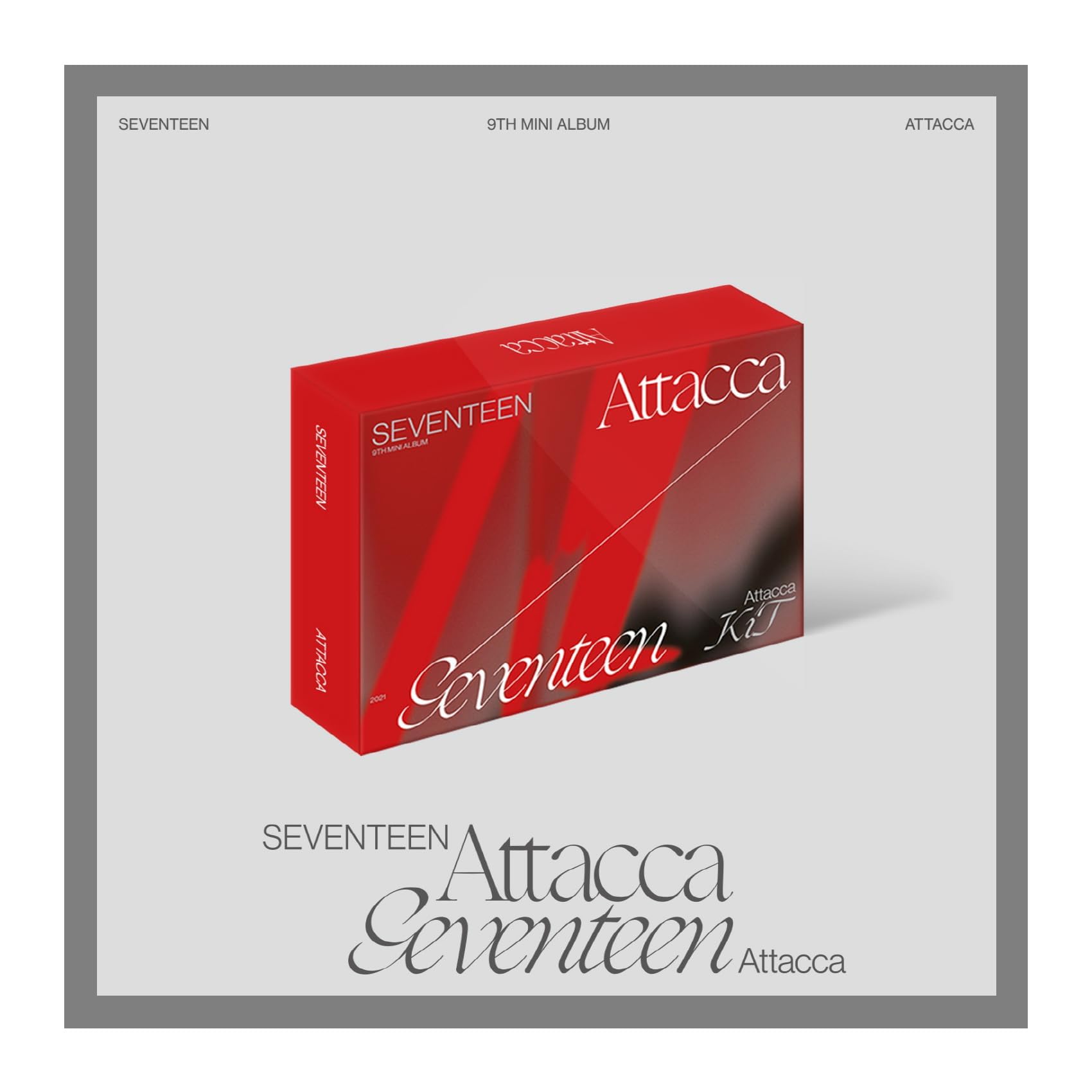 SEVENTEEN CD ポストカード Amazon.co.jp: SEVENTEEN (セブンティーン) - Attacca [KiT Ver