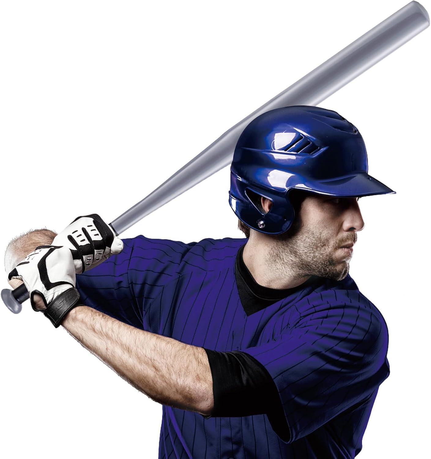Baseballschläger aus Stahl, 82 cm - Robuster Schläger für Baseball & Softball in Freizeit und Training, ideal für Hobbyspieler & Athleten