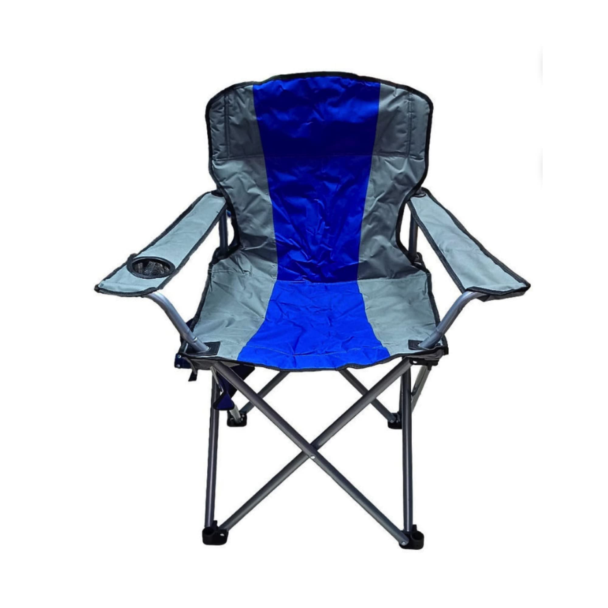 HEXAR® Heavy Duty Folding Beach Chair Foldable Camping Chair with Carry Bag for Adult, Lightweight Folding Camping Chair for Outdoor Camp Beach Travel Picnic Hiking - Large (BLUE)