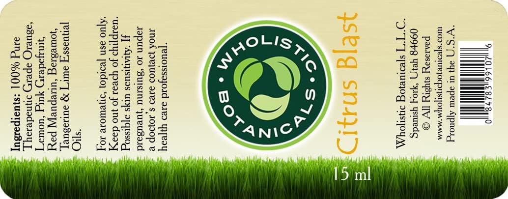 Citrus Blast Essential Oil 15 ml.