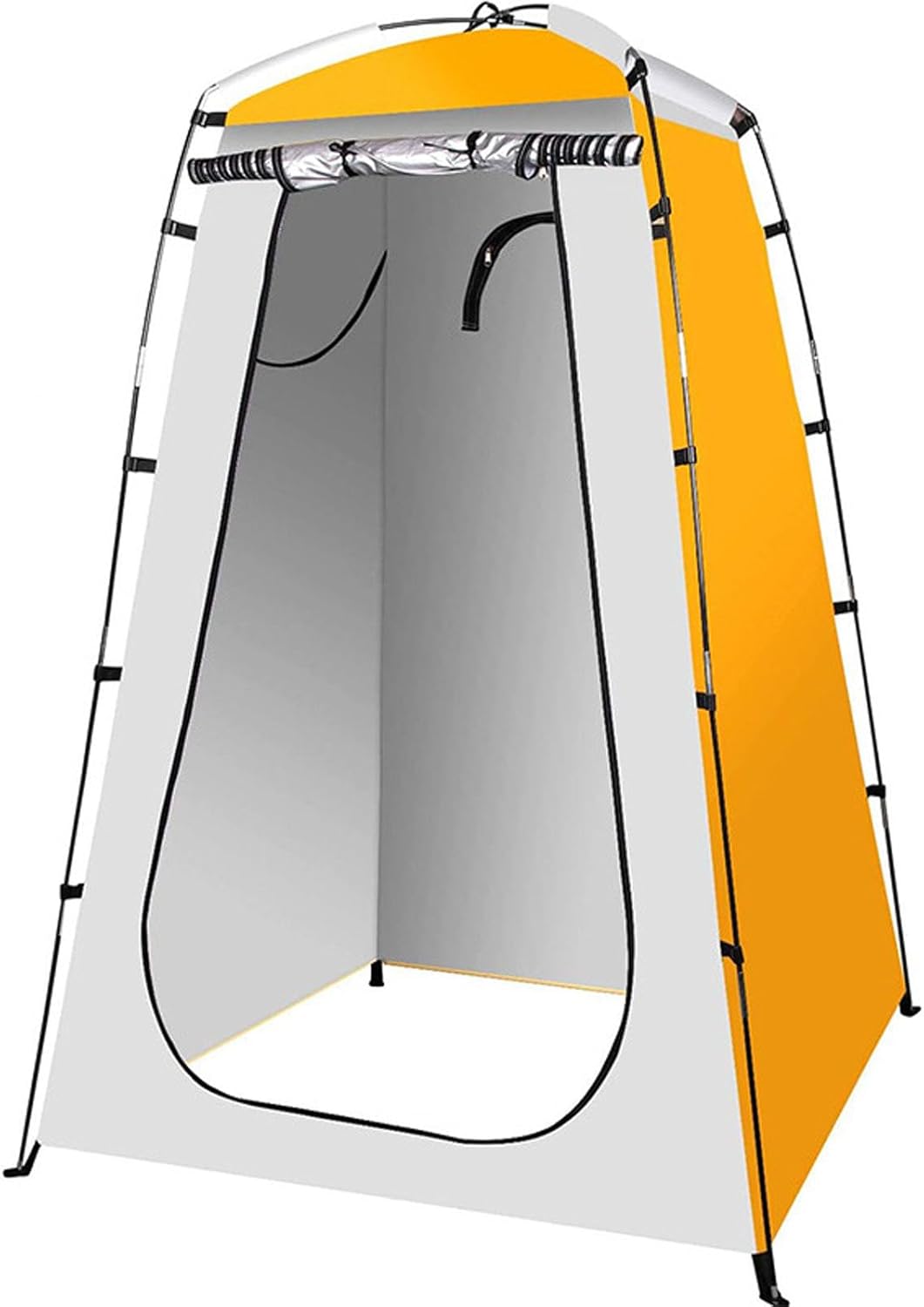 Setup Camping Tent with Reinforced Poles & Ventilated Design, Lightweight for Backpackers Any Weather Outdoor Tent