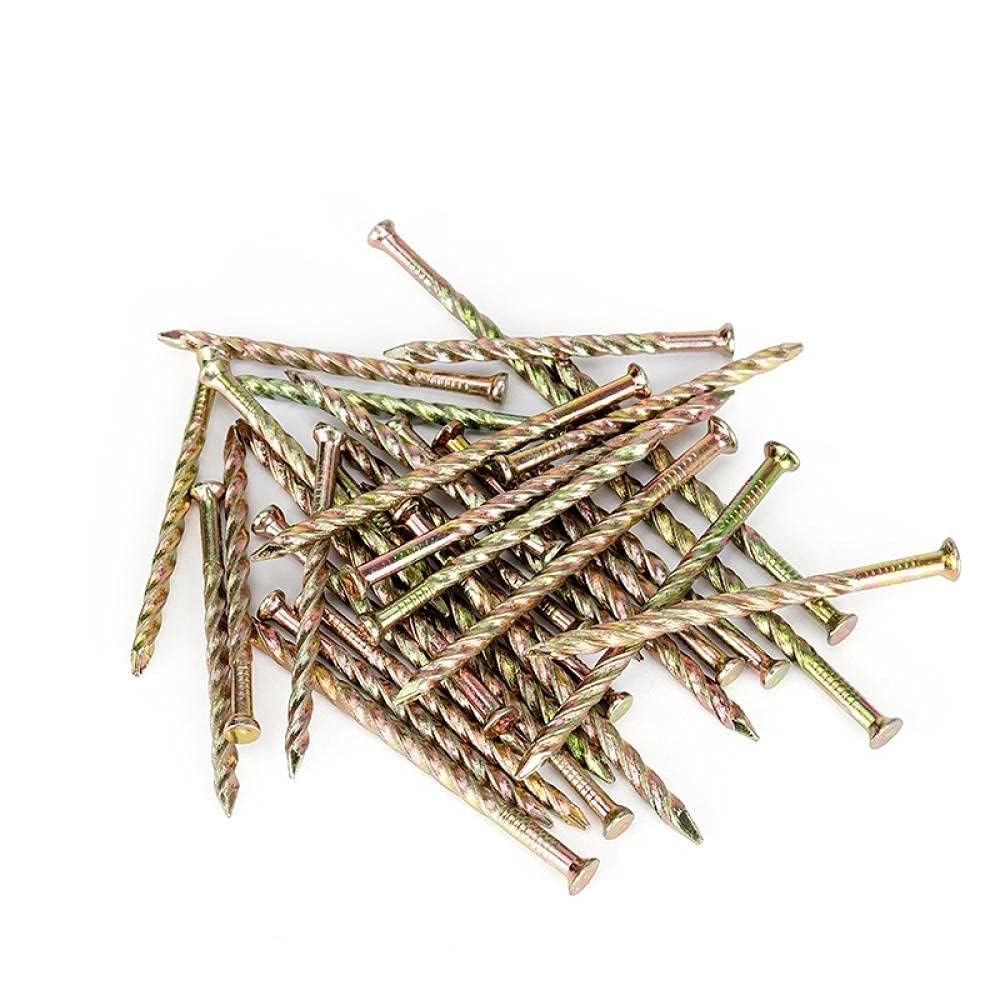 Clavos de Cemento,Clavos de Pared Tachuelas Clavos Clavos for pisos de acero inoxidable, clavos retorcidos, clavos roscados, clavos for quilla, clavos for carpintería(Stainless Steel*1.5 Inch)