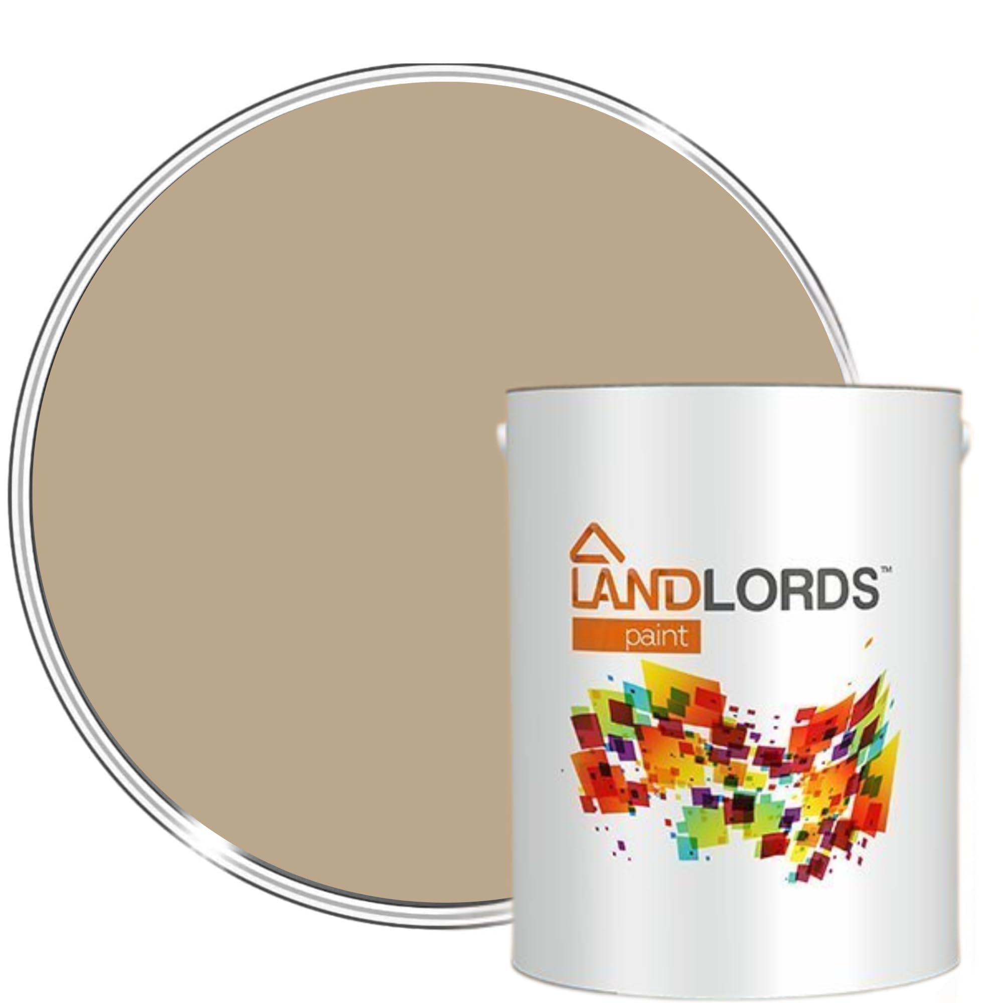 Landlords Paint Moroccan Sand Landlords Matt Paint 1L (Moroccan Sand)