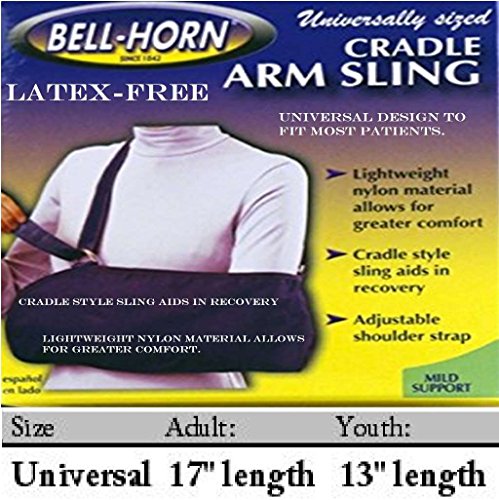 Cradle Arm Sling in Blue Size: Youth 13"