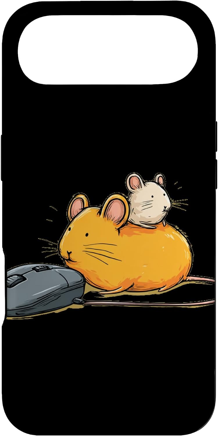 Funny Rodents with PC Mouse Costume Case for iPhone Air