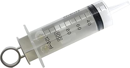 SEOH All Plastic Gas Plastic Slip Tip Syringe 100ml 3.4oz - coolthings.us