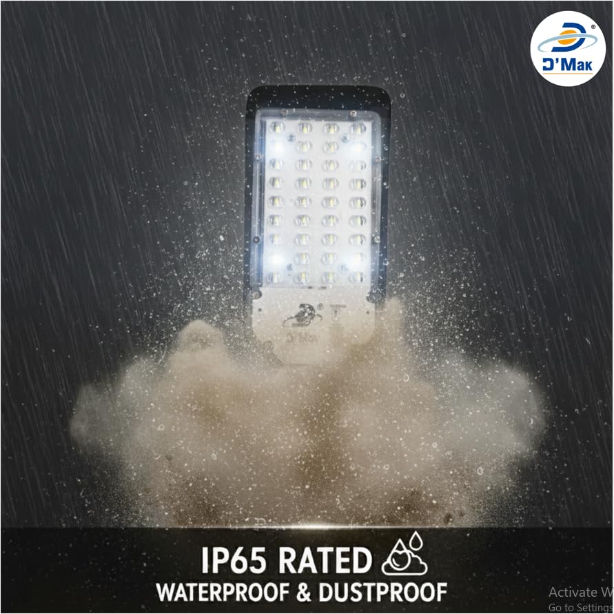 Image of D'Mak 36W LED Focus Light, (White,Aluminium)