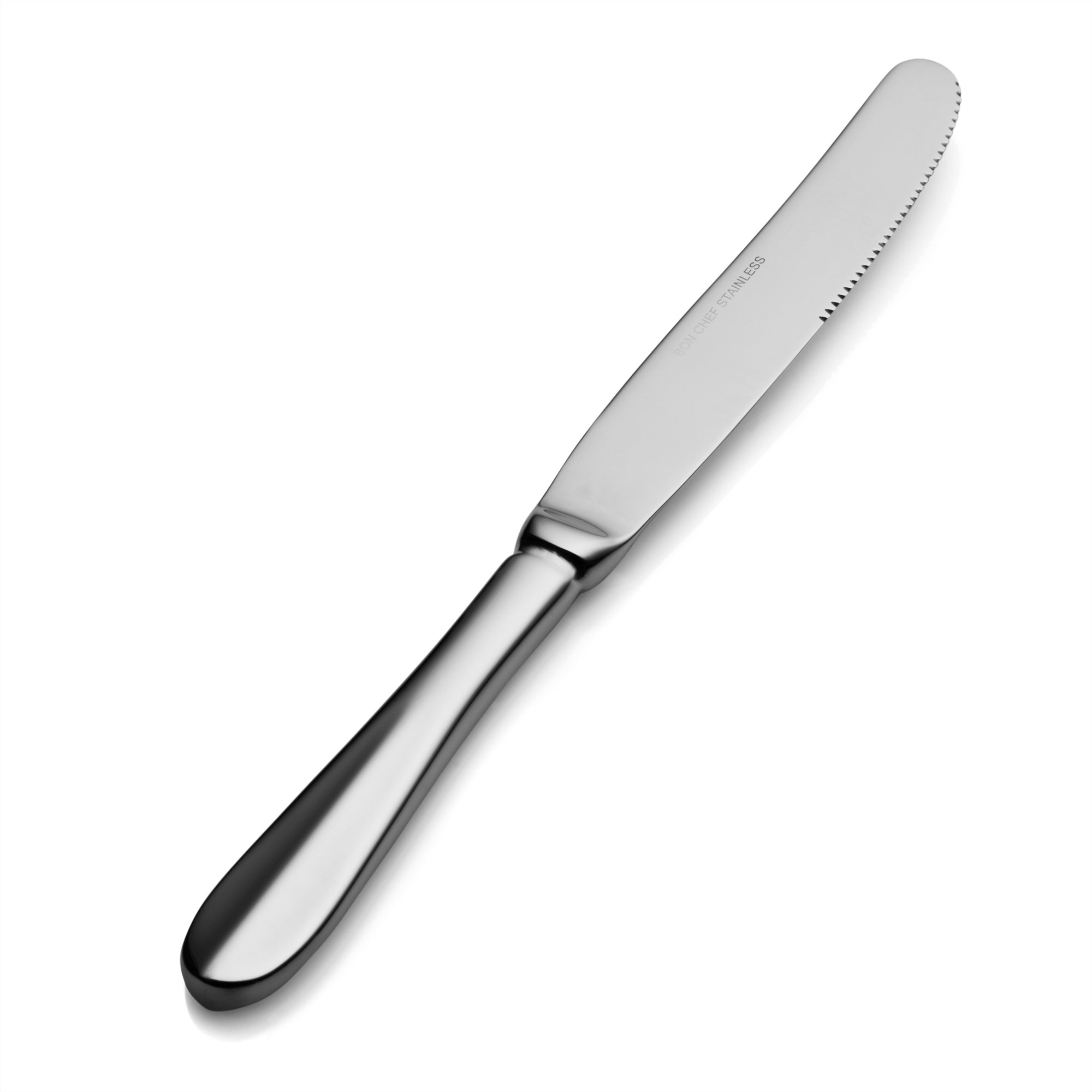 Bon Chef S109 Stainless Steel 18/8 Monroe Hollow Handle Dinner Knife, 9-19/64