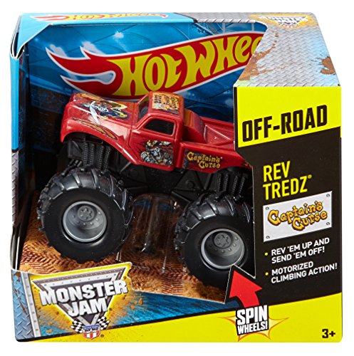 Hot Wheels Monster Jam Captains Curse Die-Cast Vehicle