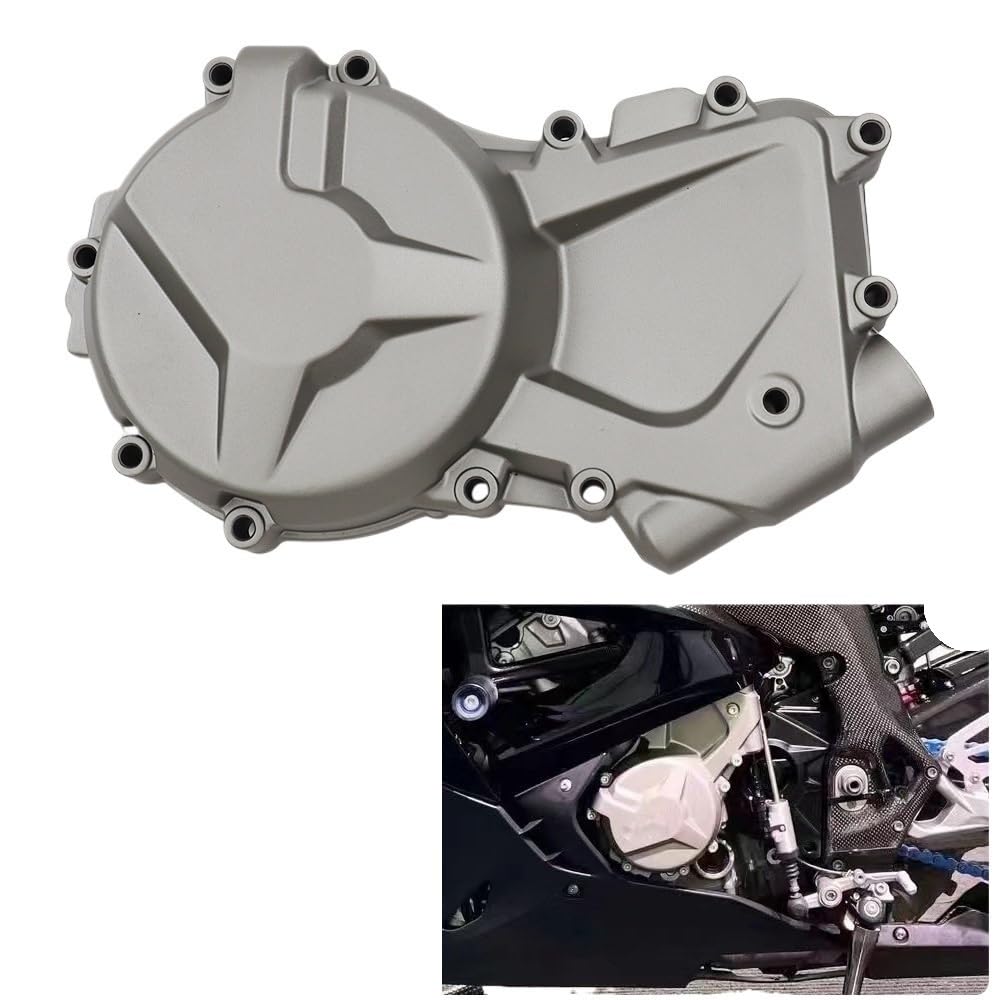 Reemplazo Cubierta Cárter Estator del Motor Izquierdo De La Motocicleta Carcasa del Alternador para S 1000 RR S1000 S1000RR 2009-2018 Cubierta Protectora Motor Estator
