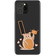 Senada Oukitel C21 Pro ile Uyumlu K l f Resimli Desenli Silikon Kedili I Harfi