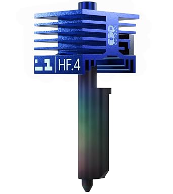 BIQU E3D High Flow ObXidian 500 Hotend 0.4mm for Bambu Lab H2D/H2S/H2C/P2S/X2D/A2L, Abrasion Resistance Nozzle Compatible with Any Filaments