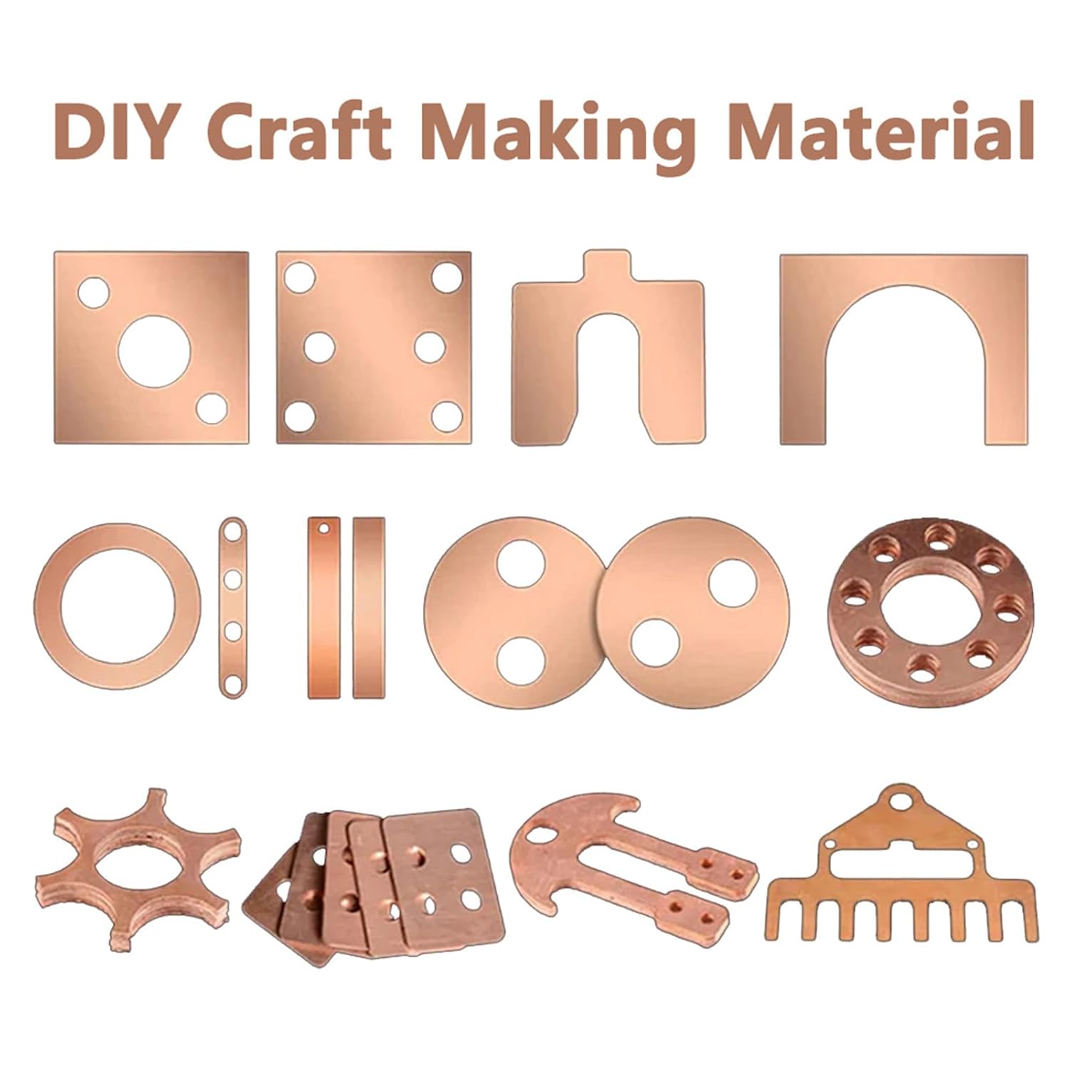 1Pcs 1/4" x 1" x 12" C110 Copper Flat Bar 12" Long, 6 x 25 x 305mm 99.98% Pure Copper Bus Bars DIY Craft, Electrical Connectors for Electroplating (1PCS,6 * 25 * 305mm) - Image 6