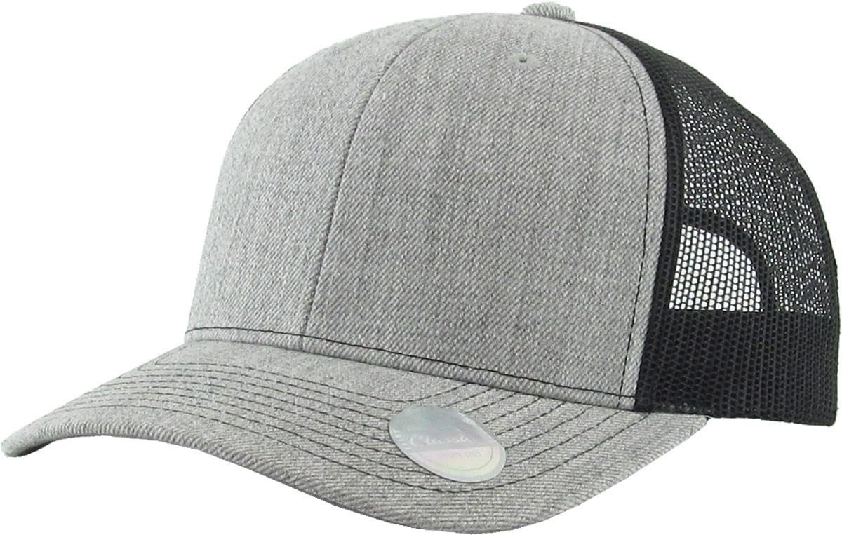 Classic 6 Panel Cotton Twill Mesh Trucker Cap Hat Adjustable Snapback Hat