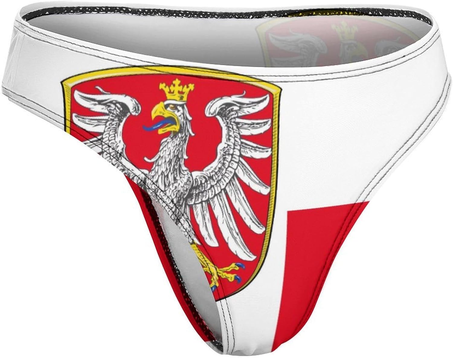 Flag of Frankfurt Am Main Breathable Thong Underwear Women Soft XX-Large (xx_l)