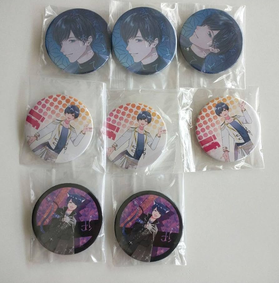 恋とプロデューサー シモン 缶バッジ 中古 ベースヤード 恋とプロデューサー 恋プロ 缶バッジ ゼン ハク シモン キラ