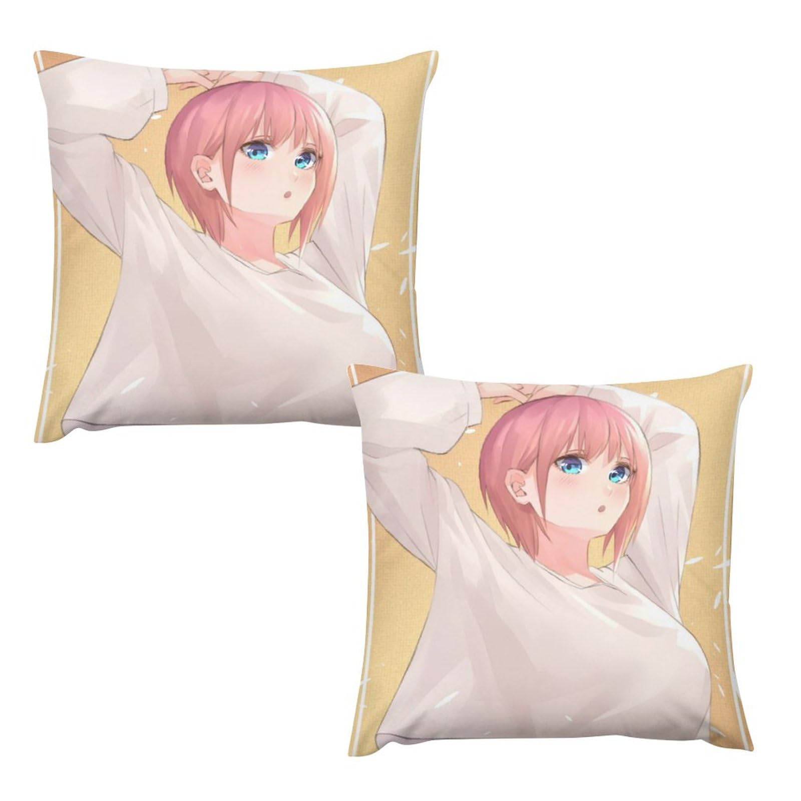 Amazon｜抱き枕カバー 2枚セット 中野一花 五等分の花嫁 枕カバー 24