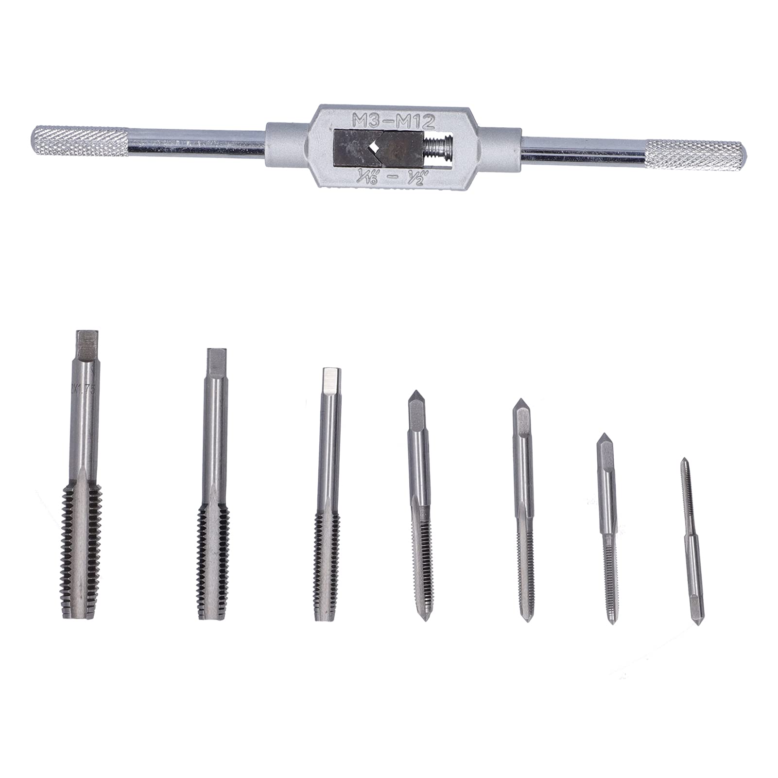 Enhebrador De Tubos De PVC De 6 Piezas, Juego De Troquel De Rosca NPT, Potente Herramienta De Mano Para Fontanería, 1/2, 3/4, 1 Pulgada