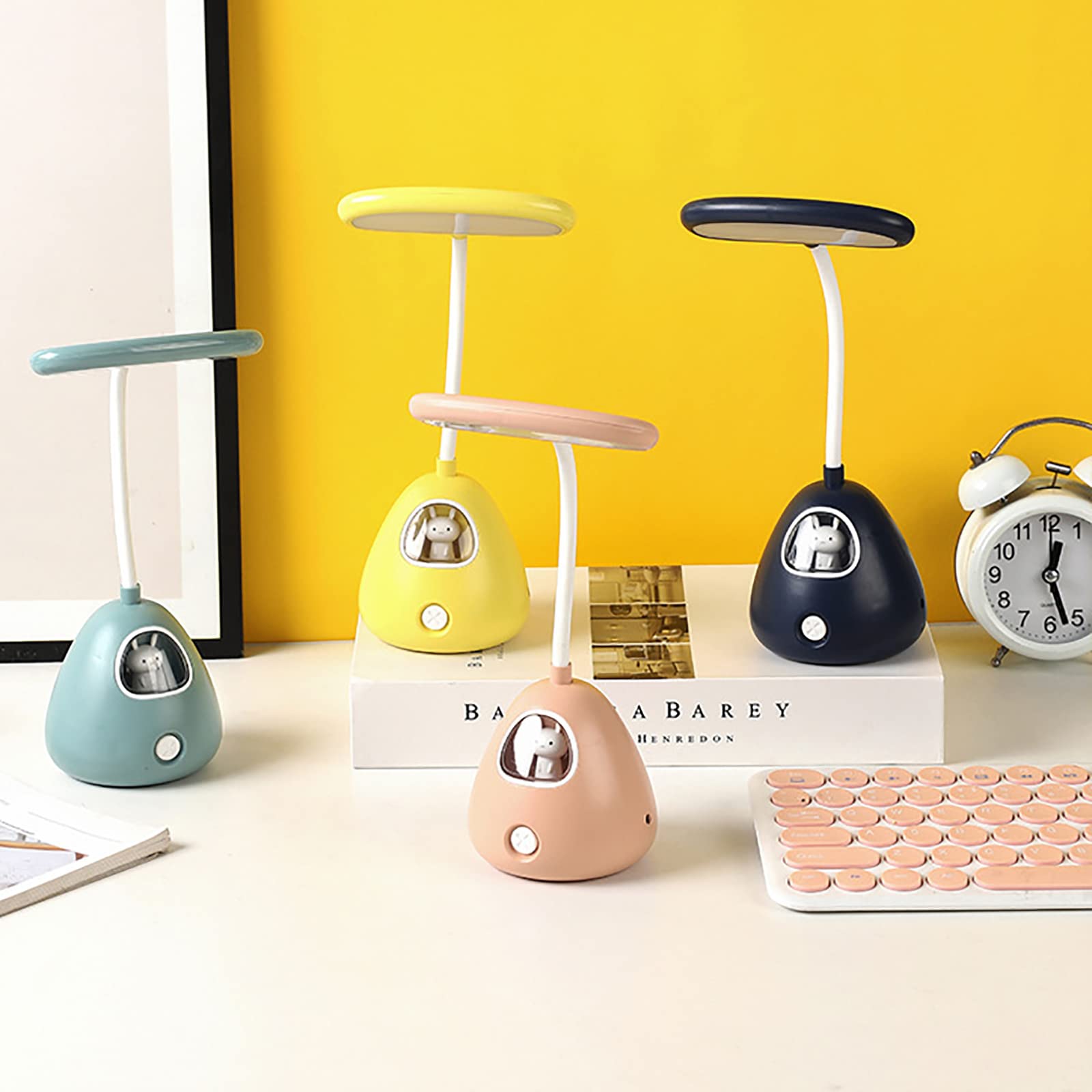Nachtlampje voor babykamer, met USB oplaadbaar bedlampje, traploos Nachtlampje voor babykamer, met USB oplaadbaar bedlampje, traploos