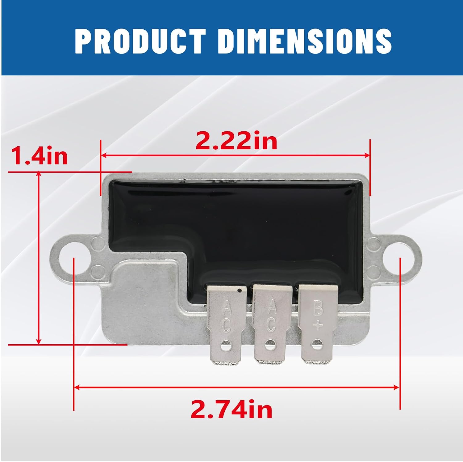 21066-7017 Voltage Regulator for Kawasaki FX730V FR651V FR691V FS600V FR730V FS730V FX651V FS651V FX691V FS691V FR600V FX600V FR541V FX541V FS541V FS481V FX481V FR FS FX Series 15 Amp