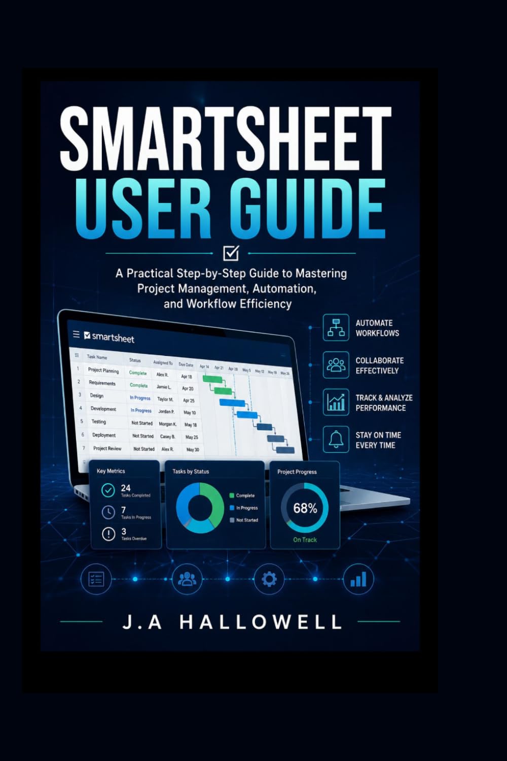SMARTSHEET USER GUIDE: A Practical Step-by-Step Guide to Mastering Project Management, Automation, and Workflow Efficiency