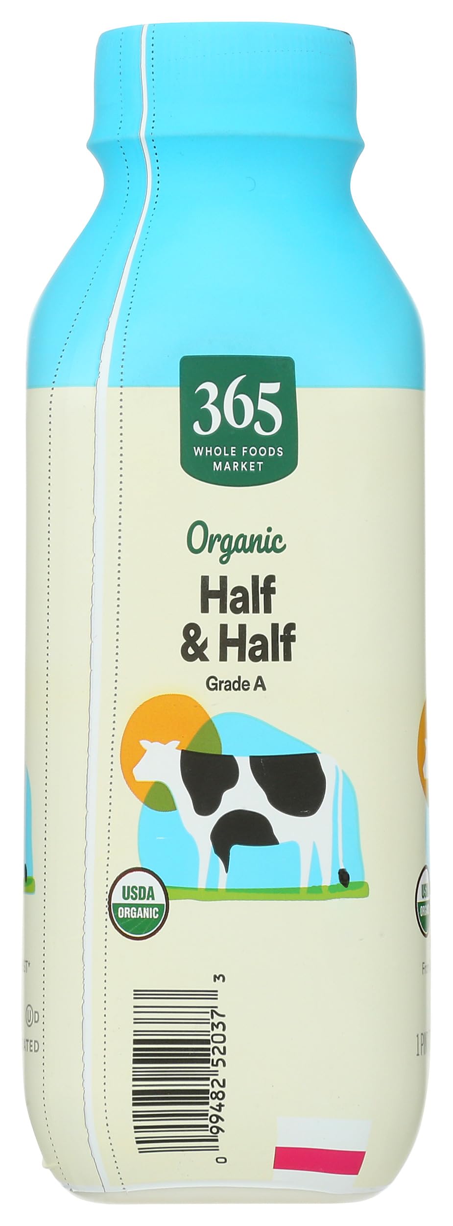 365 By Whole Foods Market Organic Half And Half 16 Ounce — view 5