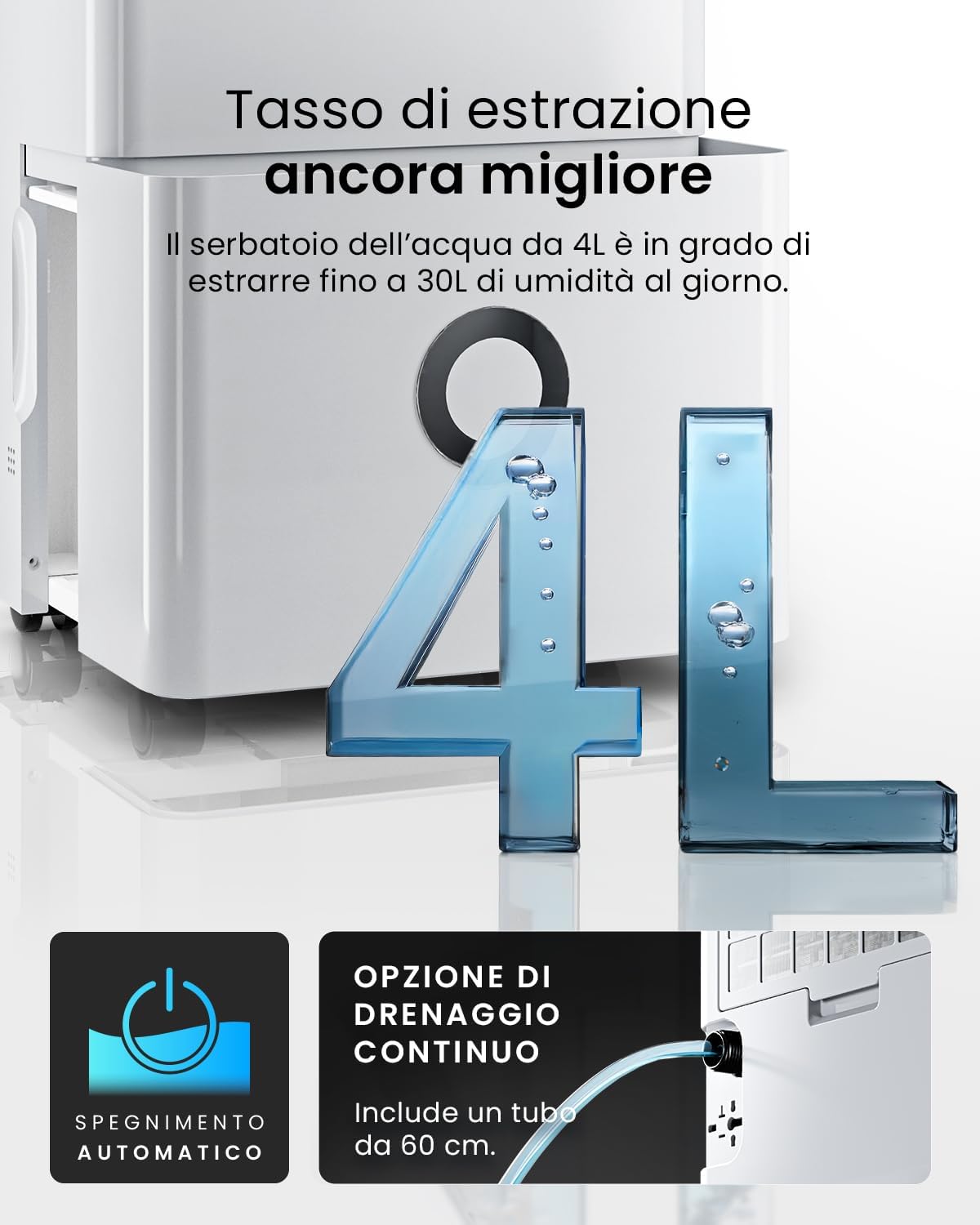 Controllo WiFi intelligente tramite app mobile iOS e Android