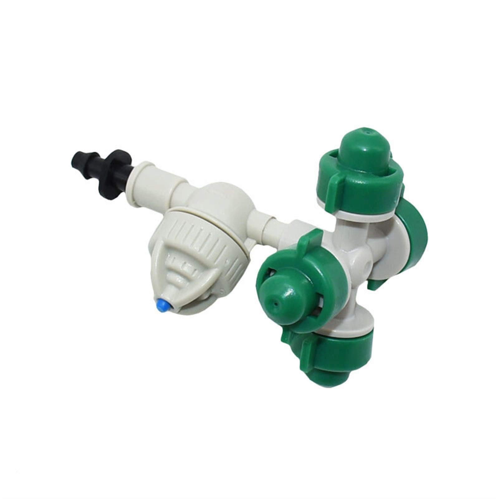 Irrigazione di Giardinaggio irrigata 20 PCS FOGGER And CRUCKING Sprinkler con antigelo e connettore a 1/4 di Pollice con connettore a spruzzo a spruzzo a spruzzo Antiscivolo
