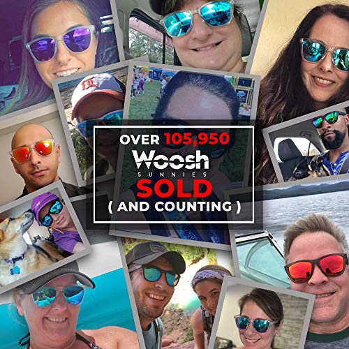 Woosh Polarized Lightweight Sunglasses for Men and Women -Unisex Sunnies for Fishing Beach Running Sports and Outdoors2