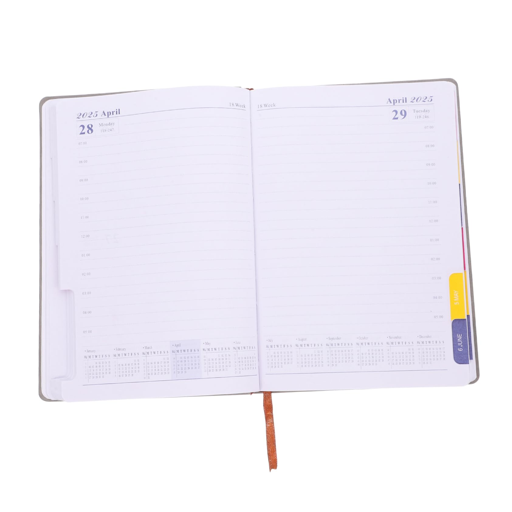 Amazon.co.jp: NUOBESTY 月間プランナー付き 日次プランナー