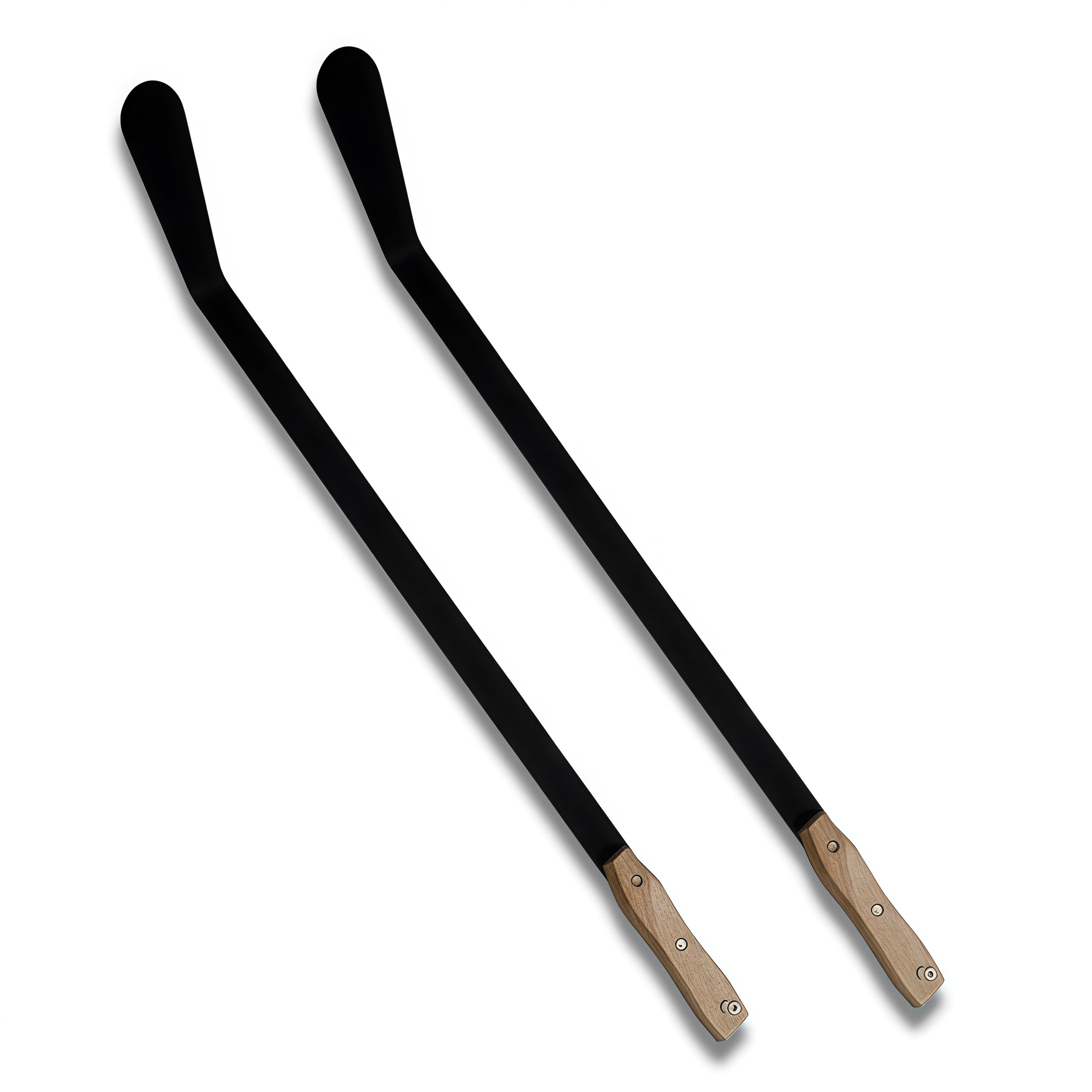 Sizi 27-Inch Heavy Duty Grass and Weed Slasher | Dual-Sided Steel Edge with Wooden Handle – Garden, Orchard & Yard Clearing (Pack of 2)