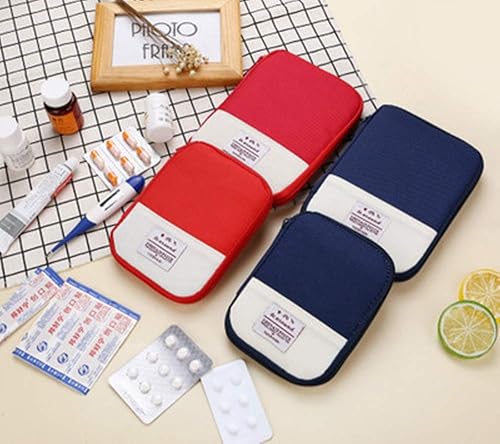 Miniatura 9 de King&Pig Bolsa de primeros auxilios vacía portátil Kit de bolsa de emergencia médica para oficina en casa Bolsa de rescate de viaje Paquete médico