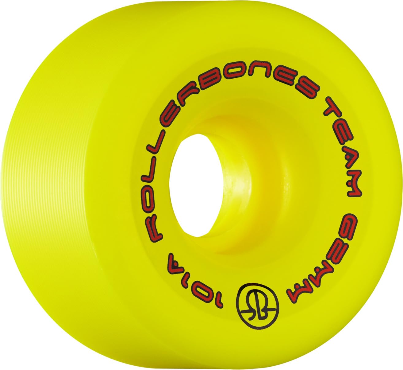 Powell Bones Team Quad Artistic Roller Skate Wheels 62mm x 101A Yellow