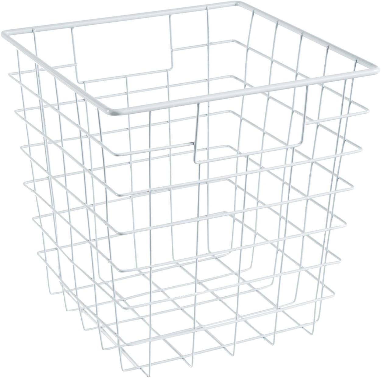 ClosetMaid 13032 Cubeicals Wire Storage Bin, White