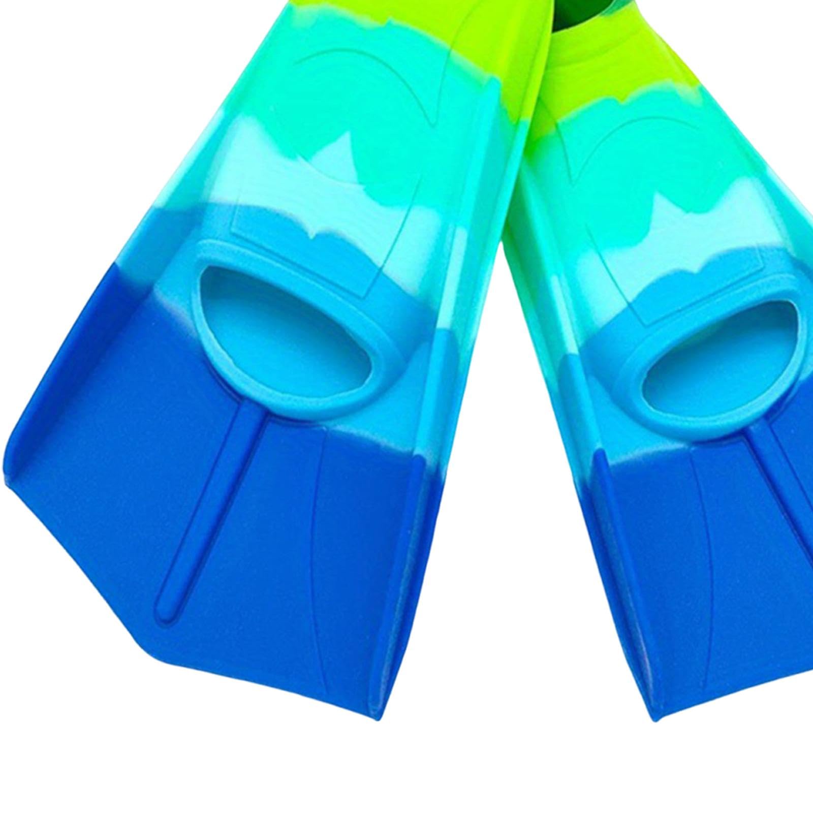 Set mit 2 Schwimmflossen für Kinder, Trainingsausrüstung für Jugendliche