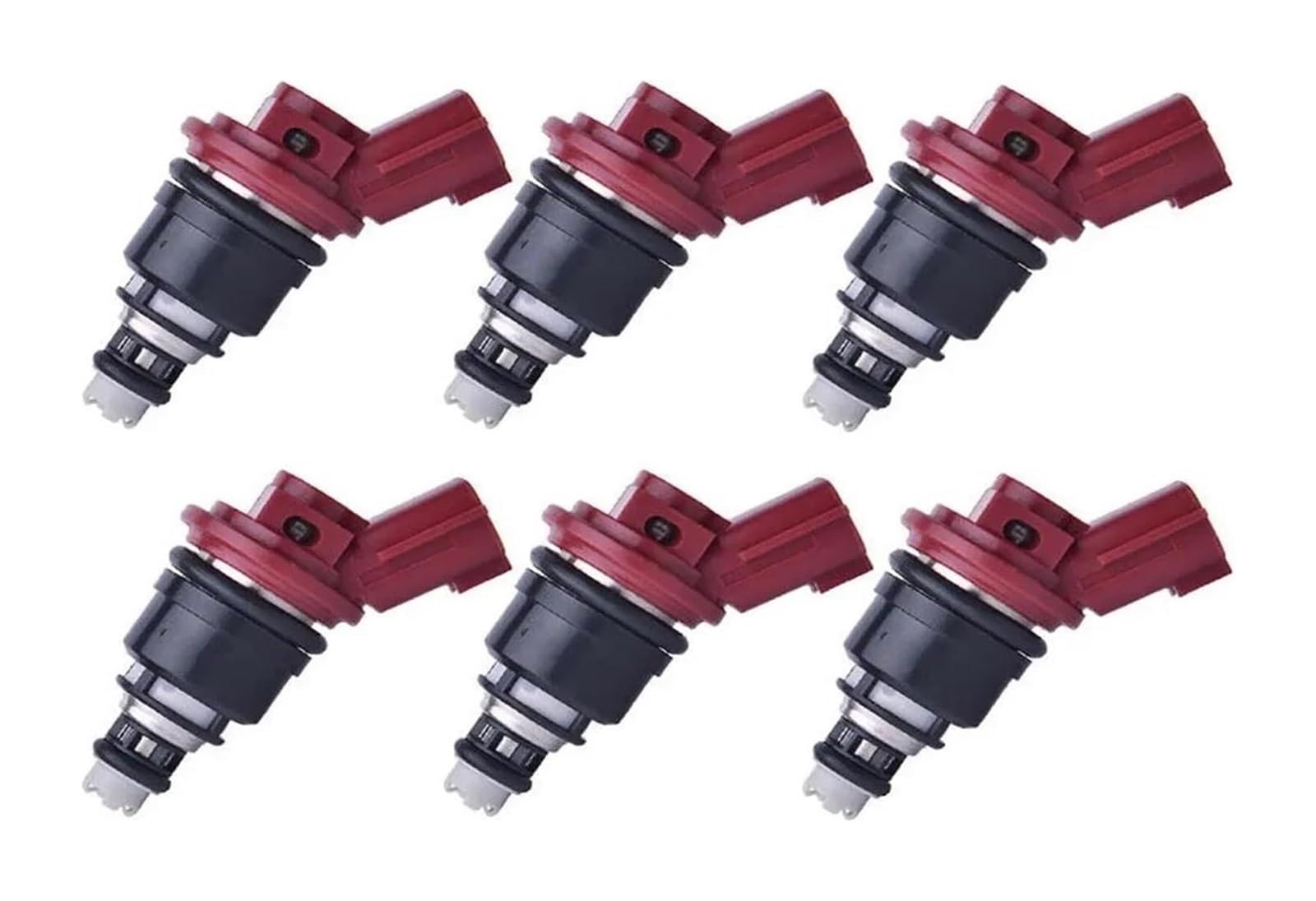 Kkiudvc 6Pcs Car Fuel Injector For Nissan For Nismo For Silvia 200Sx S13 S14 S15 Sr20det 16600-Rr544 Car Fuel Injectors(6Pcs)