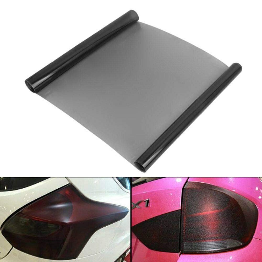 Film Teinté Vinyle Noir Mat Pour Phares Voiture - 30x180 Cm - Protection Anti-rayures, Facile à Poser - 8