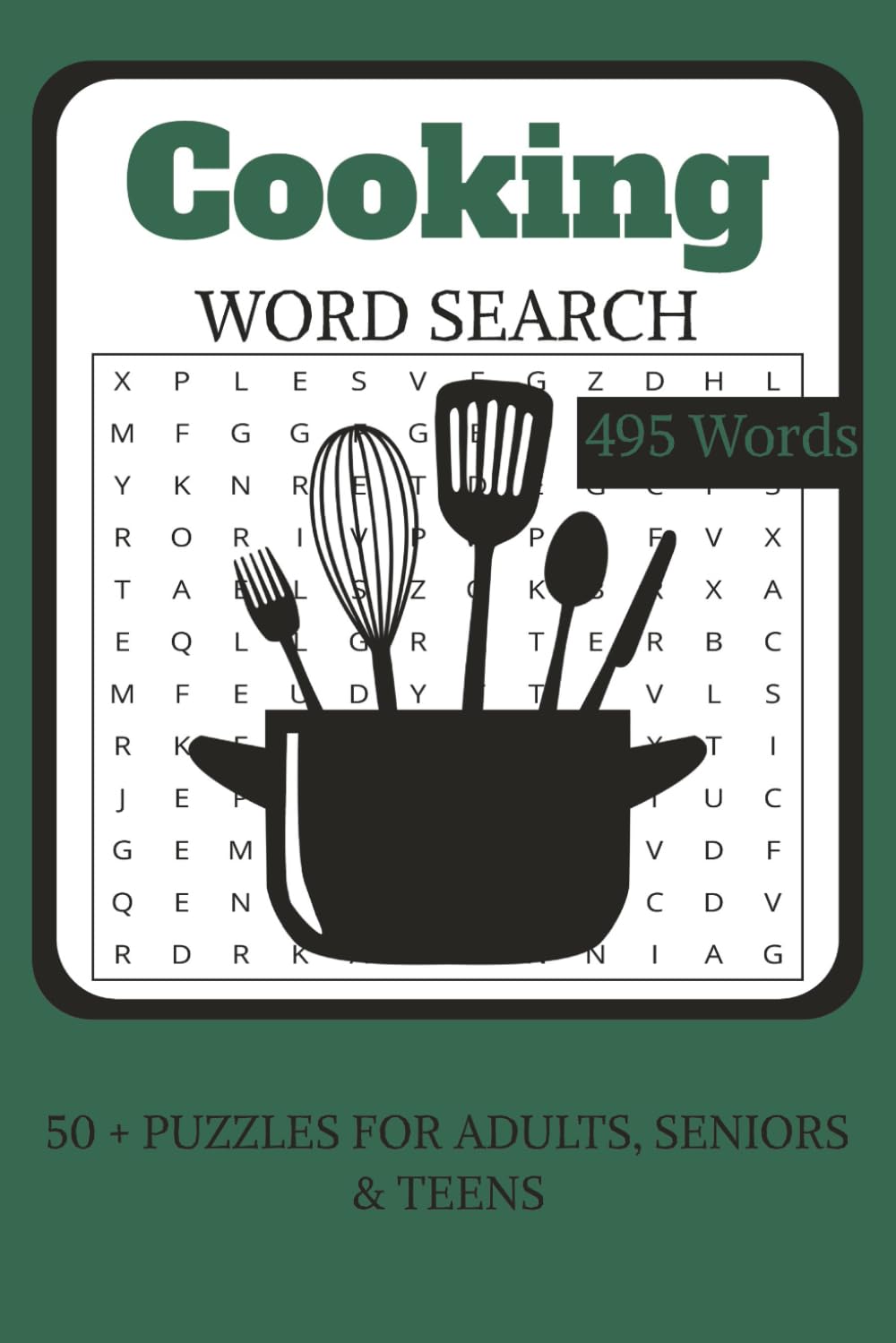 Cooking Work Search: Perfect Gift for Chefs, Bakers, and Food Lovers Who Enjoy Word Puzzles