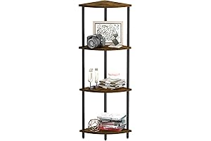 SRIWATANA Corner Shelf: 42.9" Space-Saving Storage Solution