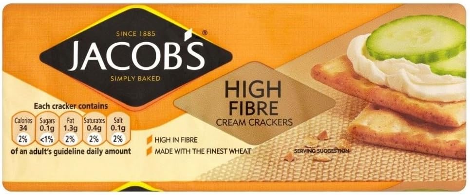 High Fibre Cream Crackers (200g)