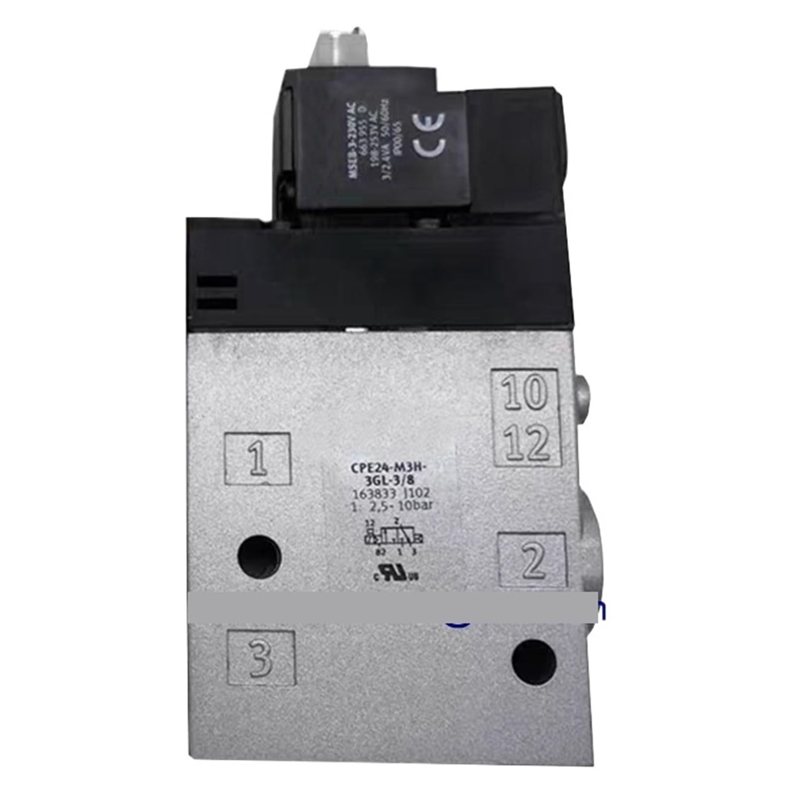 Électrovanne CPE24-M3H-3GL-3/8 solution contre les fuites d'air et chutes de pression 163833