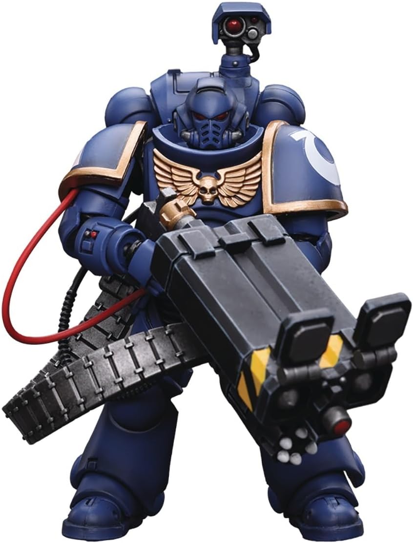 JoyToy Warhammer 40K: Ultramarines Desolation Marine with Castellan Launcher (Superkrak) 1:18 Scale Action Figure