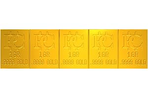 New Pure Gold Bullion Bars Divisible into Individual Grains for Cryptocurrency Collectors