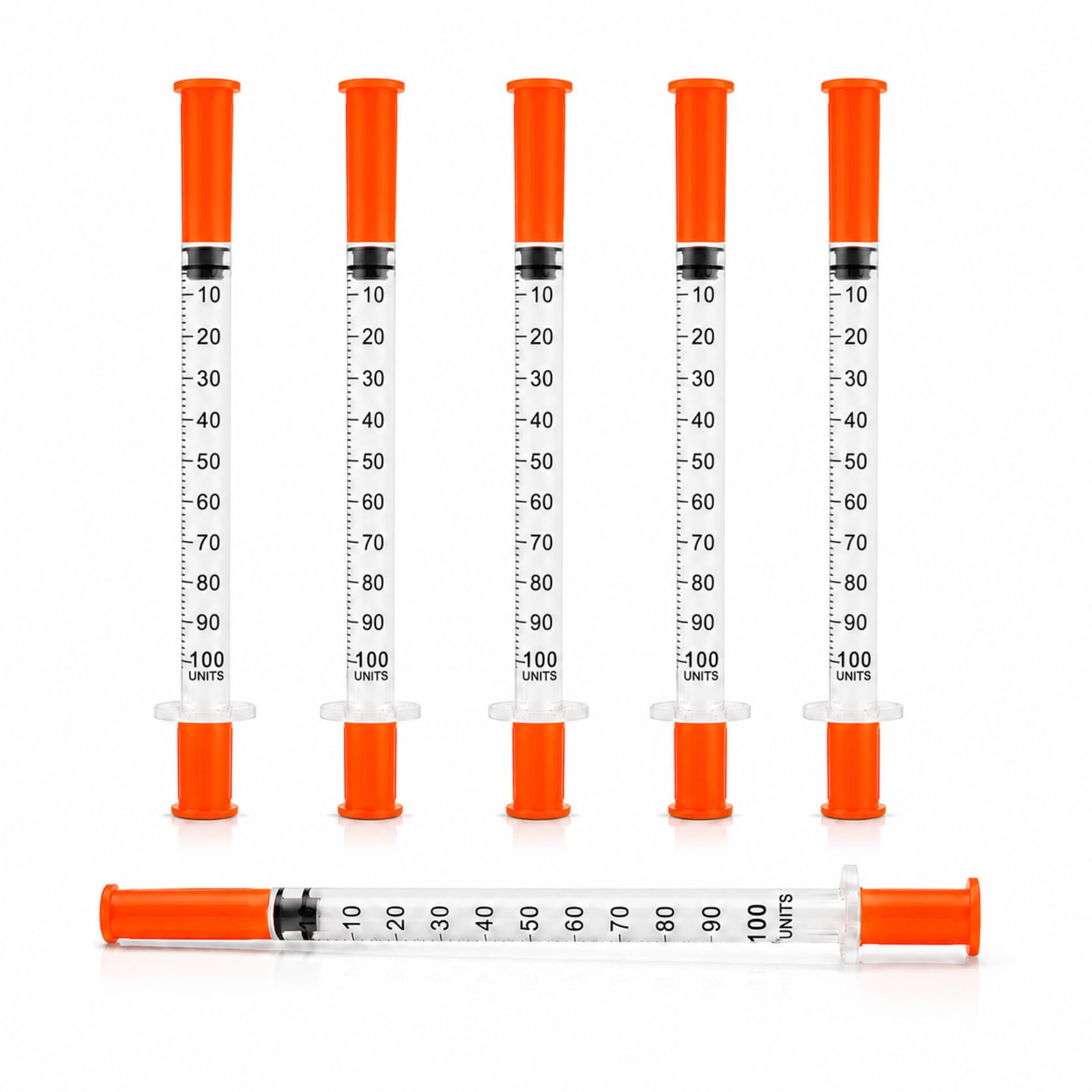 0.5 ml/cc Syringes, 31g 5/16 .5cc syringe with needle, 100 Count — Amazon image 8