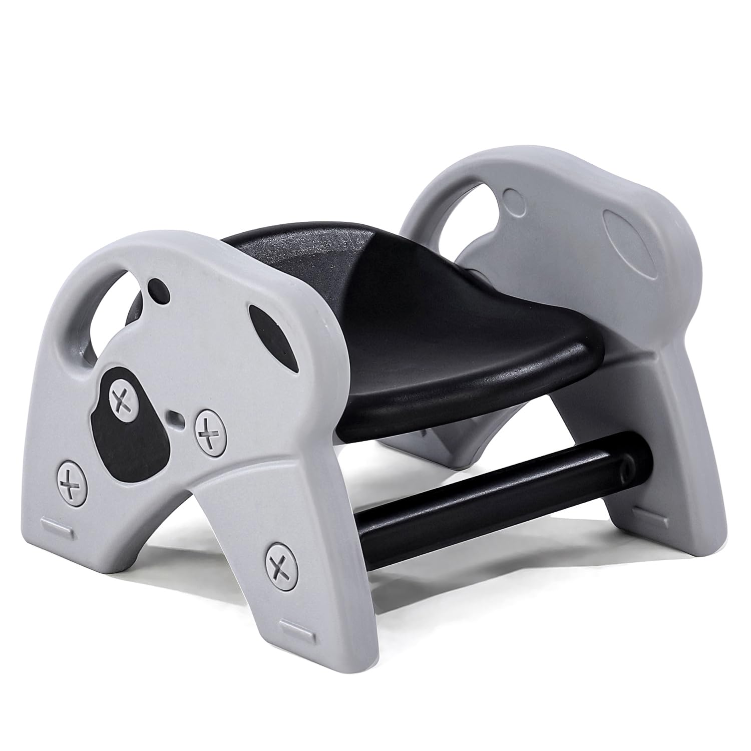 Play Nation Premium 3-in-1 Foldable Panda Slide With Baby Rocker & Chair, Slider for kids 2 to 5 Years,BPA-Free Plastic Slide Cum Rocker, Easy to Assemble, Indoor Outdoor Kids Play Setup,Birthday Gift 2