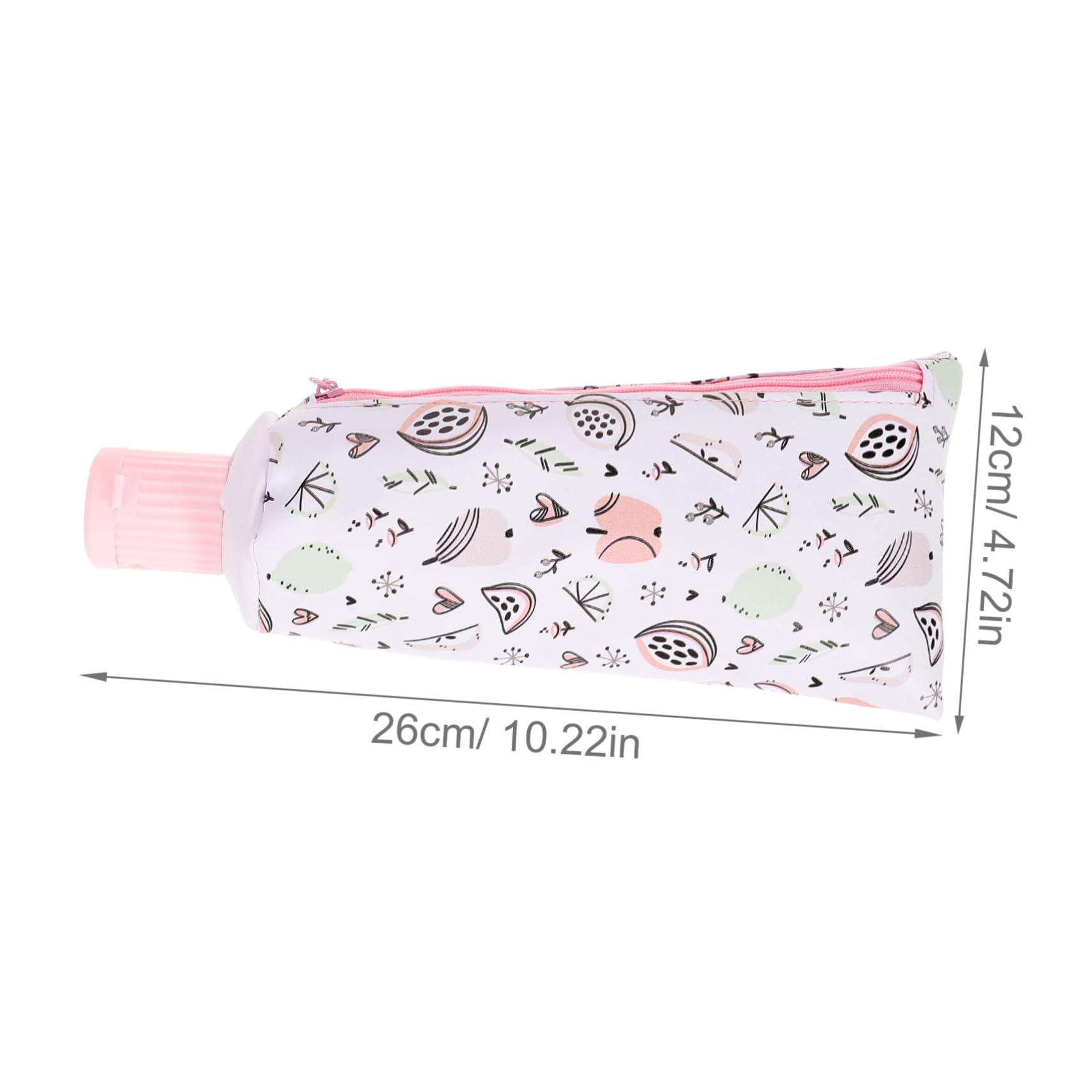 DOITOOL Trousse à Crayons Zippée en Cuir Portable et Multifonction, Design Compact et Cartoon, pour Ranger Stylos et Fournitures Scolaires Un Paquet à Dos